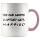 The One Where Cortney Gets Married Colored Coffee Mug (11 oz)