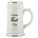 Custom Text Here - Beer Stein (22 oz)