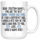 Personalized Best Cairn Terrier Dad Coffee Mug (15 oz)