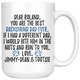 Personalized Dog Jimmy - Dean & Tootsie Dad Roland Coffe Mug (15 oz)