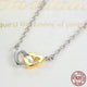 Heart to Heart - Jewelry Set - 925 Sterling Silver - Freedom Look