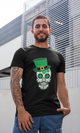 Sugar Skull Patrick's Day St Patrick Unisex T-Shirt