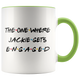 The One Where Jackie Gets Engaged Colored Coffee Mug (11 oz)