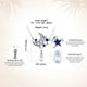 HQ Moon & Star Set - 925 Sterling Silver - Freedom Look