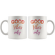 Good Vibes Only Motivational Coffee Mug (11 oz) - Freedom Look