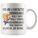 Funny Fantastic Microbiologist Coffee Mug, Trump Gifts, Best Microbiologist Birthday Gift, Microbiologist Christmas Graduation Gift