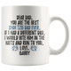 Personalized Shih Tzu Dog Gabby Dad Coffee Mug (11 oz)