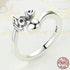 I Love You Heart Ring - 925 Sterling Silver