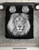Black & White Lion Bedding Set - Freedom Look