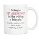 Veterinary Gift, Vet Receptionist, Vet Assistant, Vet Technician, Veterinarian Tech, Gift For Vet Tech, Vet Tech Cup, Veterinary Student, Vet Mug (11oz)