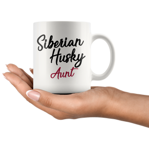 Siberian Husky Aunt Coffee Mug (11 oz)