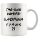The One Where Sabrina Turns 21 Years Coffee Mug (11 oz)