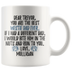 Personalized Westie Dog Mulligan Dad Trevor Coffee Mug (11 oz)