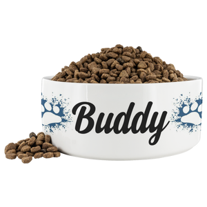 Personalized Dog Bowl For Male Dogs - Buddy