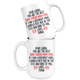 Personalized Cane Corso Dog Fiona Mom Laura Coffee Mug (15 oz)