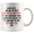 Personalized Blue Heeler Dog Ace Mom Katie Coffee Mug (11 oz)