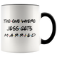 The One Where Jess Gets Married Colored Coffee Mug (11 oz)