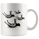 Fainting Goat Coffee Mug - Funny Goats Gifts - Dancing Goats Coffee - Goat Owner Gifts - Baby Goats Mug - Funny Lucky Goat Coffee Cup (11 oz)