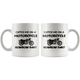 Catch Me On A Motorcycle Coffee Mug (11 oz) - Freedom Look