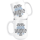 Personalized Glen of Imaal Terrier Dog Dewey Dad Jeffrey Coffee Mug (15 oz)