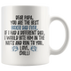 Personalized Boxer Dog Chilli Papa Coffee Mug (11 oz)