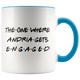 The One Where Andria Gets Engaged Colored Coffee Mug (11 oz)