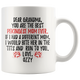 Personalized Pekingese Dog Ozzy Mom Grandma Coffee Mug (11 oz)