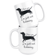 Lil Weiners Mug - Doxin Dog Stuff Wiener Lovers - Great Funny Gift For Daschund Owner Mug (15 oz)