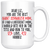 Personalized Giant Schnauzer Dog Hobbes Mom Liz Coffee Mug (15 oz)