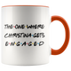 The One Where Christina Gets Engaged Colored Coffee Mug (11 oz)