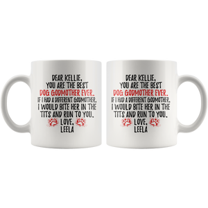 Personalized Dog Leela Godmother Kellie Coffee Mug (11 oz)