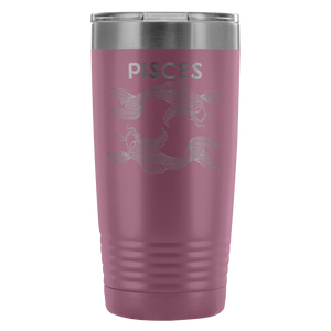 Pisces Zodiac - Fish Lover 20 oz Vacuum Tumbler