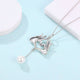 Love You Hand Gesture Pearl Pendant Necklace -  925 Sterling Silver - Freedom Look