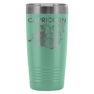 Capricorn Zodiac - Goat Lover 20 oz Vacuum Tumbler - Freedom Look
