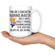 Funny Fantastic Insurance Adjuster Coffee Mug, Trump Graduation Gifts, Best Insurance Adjuster Birthday Christmas Graduation Gift