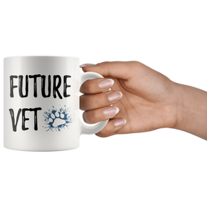 Future Vet Medicine Degree, Veterinarian Student Coffee Mug (11 oz)