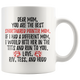 Personalized German Shorthaired Pointer Dog Riv, Tess And Hudd Mom Coffee Mug (11 oz)
