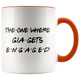 The One Where Gia Gets Engaged Colored Coffee Mug (11 oz)