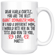 Personalized Giant Schnauzer Dog Mac Mom Karla Cortez Coffee Mug (15 oz)