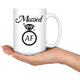 Married AF - Happy Marriage Coffee Mug (15 oz)
