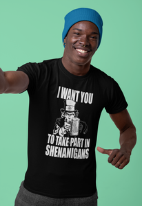 Take Part In Shenanigans Patrick's Day St Patrick Unisex T-Shirt