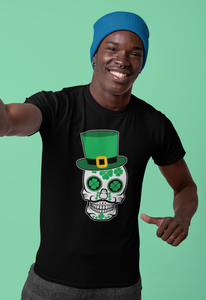 Sugar Skull Patrick's Day St Patrick Unisex T-Shirt