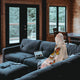 Monarch Butterfly Pink Hooded Blanket