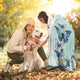 Morpho Butterfly Blue Hooded Blanket (SB)