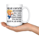 Funny Automotive (Auto) Mechanic Trump Coffee Mug (15 oz) - Freedom Look
