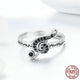 Music Lovers Ring - 925 Sterling Silver - Freedom Look