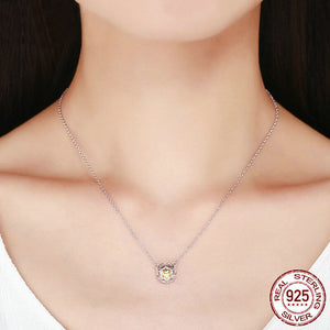 My One True Love Pendant Necklace - 925 Sterling Silver - Freedom Look