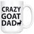 Crazy Goat Dad Coffee Mug (15 oz) - Freedom Look