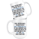 Personalized Best Great Pyrenees Dog Dad Coffee Mug (15 oz)