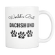 Daschund Mom Coffee Mug - Weiner Mom Mug - World's Best Dachshund Mom - Great Gift For Dachshund Owner - Freedom Look